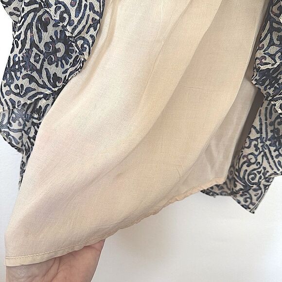 Free People Safari strapless/halter Sundress Bohemian Beach Lightweight dress - Picture 13 of 15